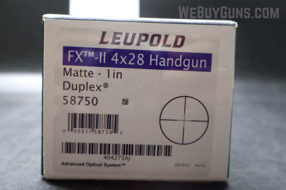 Leupold FX-II 4x28 Handgun Scope-img-7