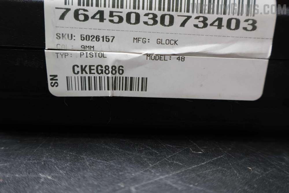 Glock G48 Semi-Automatic Pistol 9MMX19-img-2