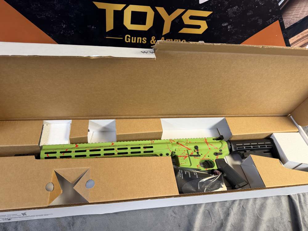 Great Lakes Firearms GFLA GL-15 .223 Wylde 5.56 Zombie Splatter Penny Bid-img-0
