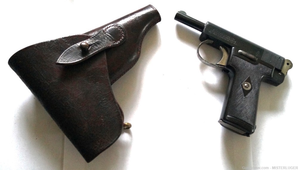 WEBLEY MODEL 1908 POCKET PISTOL RIG - COLLECTOR CONDITION-img-0