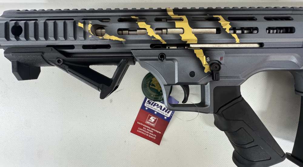 Sipahi BS12 Heavy Duty Bullpup 12 Gauge 18" Semi-Auto Gray Gold-img-6