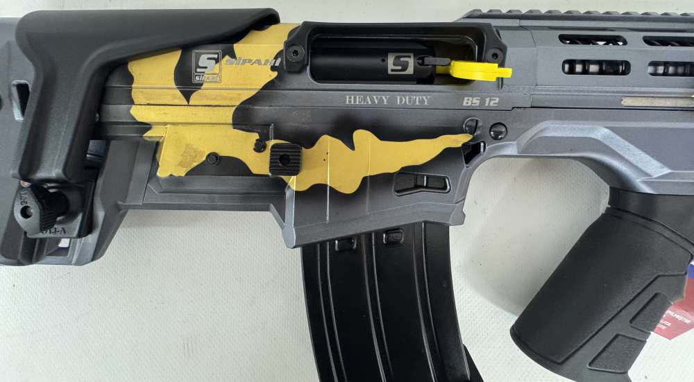 Sipahi BS12 Heavy Duty Bullpup 12 Gauge 18" Semi-Auto Gray Gold-img-3
