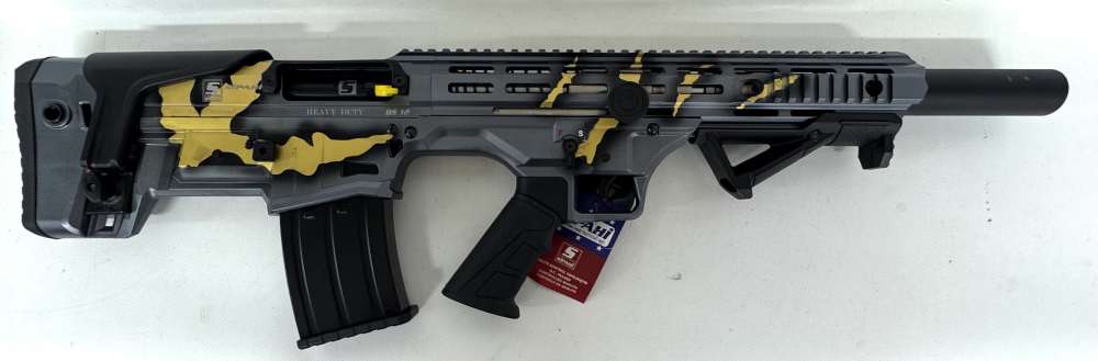 Sipahi BS12 Heavy Duty Bullpup 12 Gauge 18" Semi-Auto Gray Gold-img-0