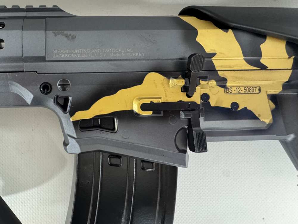Sipahi BS12 Heavy Duty Bullpup 12 Gauge 18" Semi-Auto Gray Gold-img-4