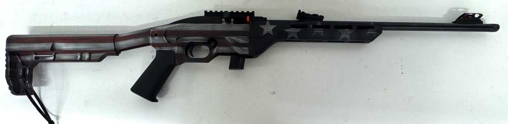 Citadel TRAKR .22 LR Semi-Auto Rifle 18" American Flag Stock 10+1 NIB-img-0