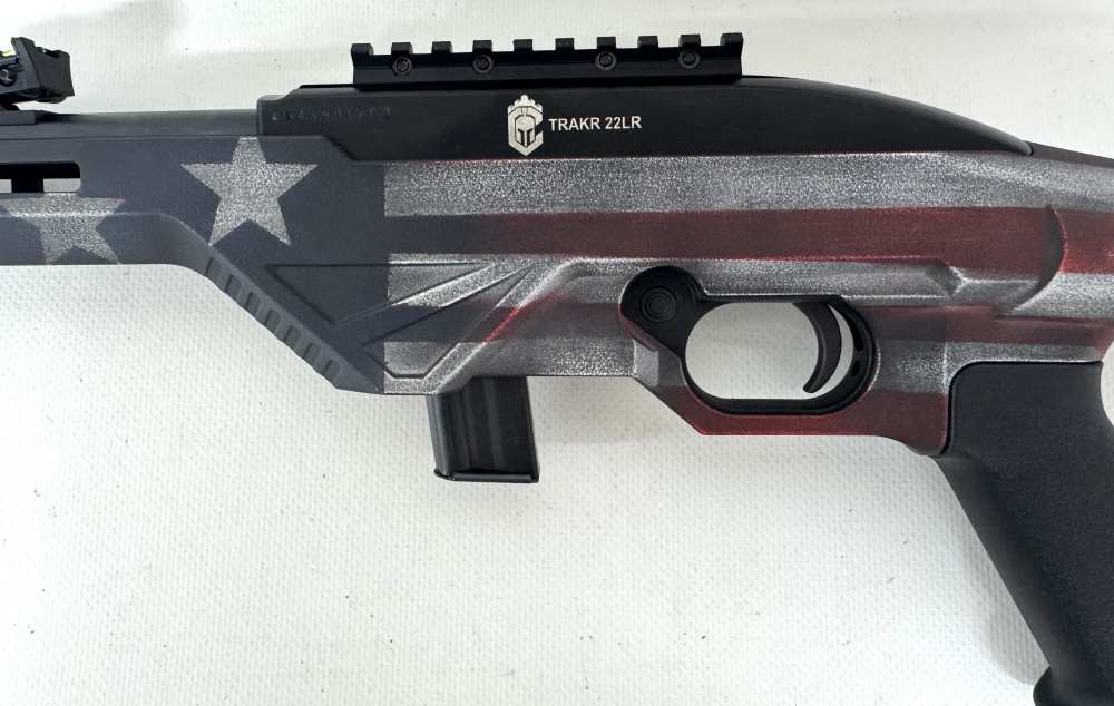 Citadel TRAKR .22 LR Semi-Auto Rifle 18" American Flag Stock 10+1 NIB-img-6
