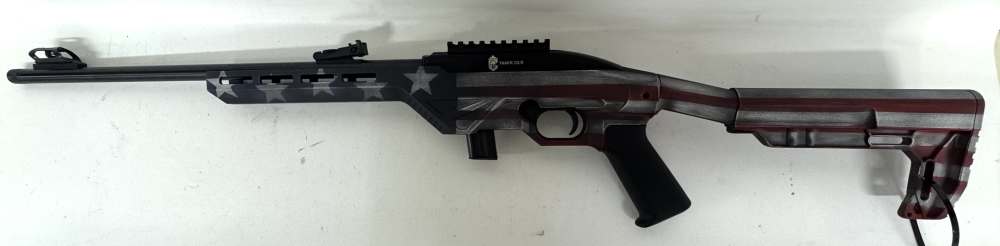 Citadel TRAKR .22 LR Semi-Auto Rifle 18" American Flag Stock 10+1 NIB-img-1
