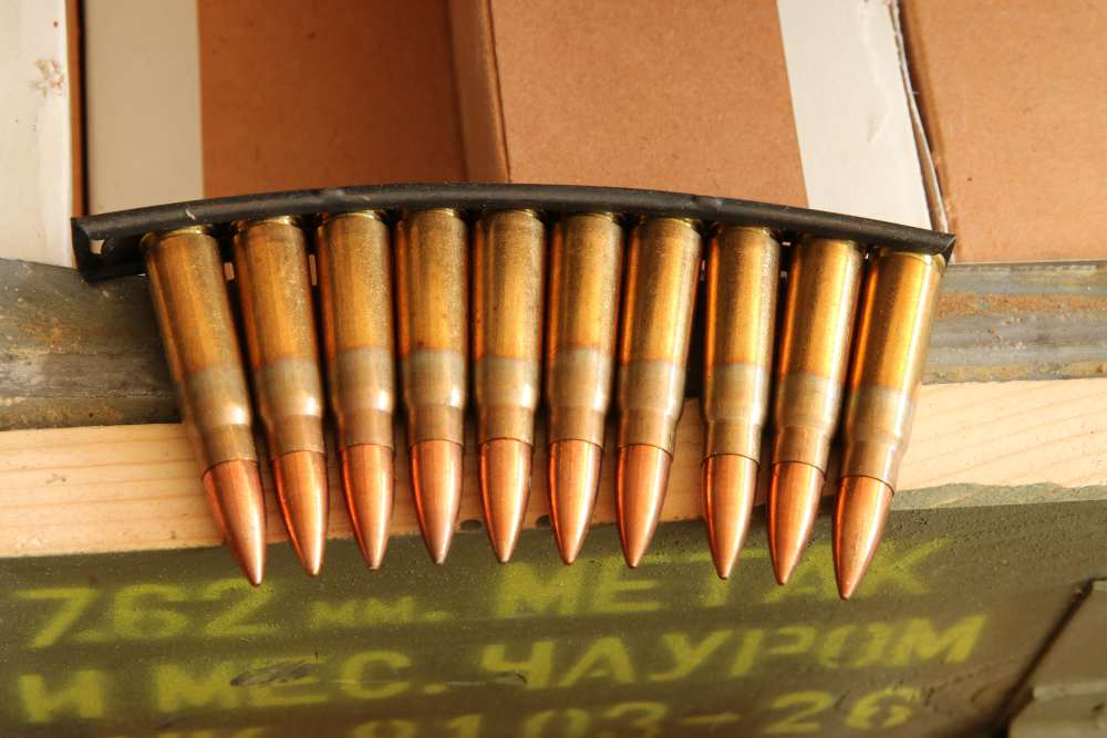 1120 ROUNDS WOOD CASED Stripper Clipped 7.62 x 39 Ammunition - NO RESERVE-img-0