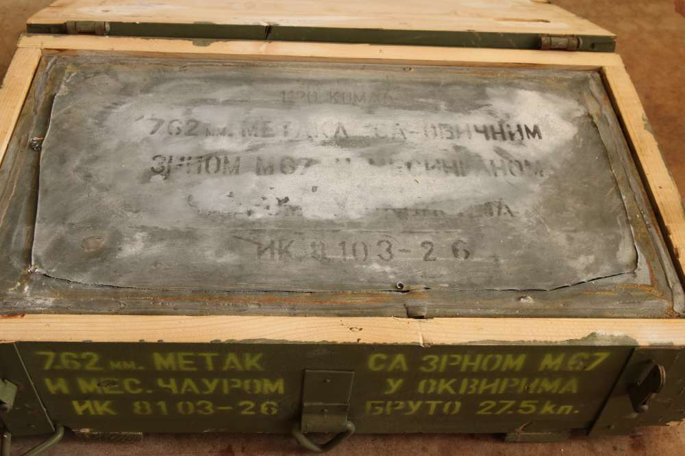 1120 ROUNDS WOOD CASED Stripper Clipped 7.62 x 39 Ammunition - NO RESERVE-img-2