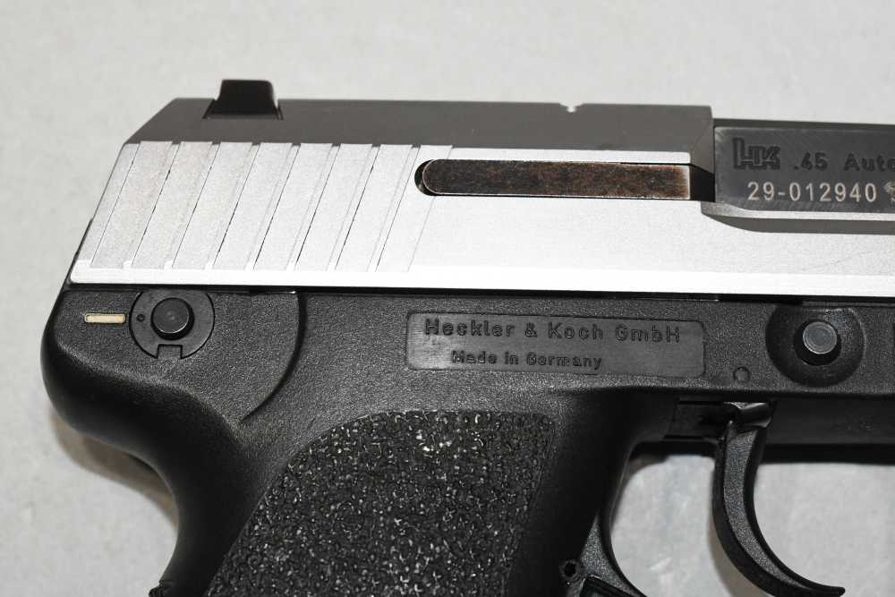 Heckler & Koch HK USP45 Compact Stainless Semi Auto Pistol 45 ACP W Case-img-4