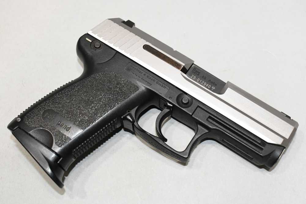 Heckler & Koch HK USP45 Compact Stainless Semi Auto Pistol 45 ACP W Case-img-2