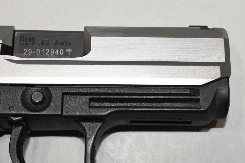 Heckler & Koch HK USP45 Compact Stainless Semi Auto Pistol 45 ACP W Case-img-5