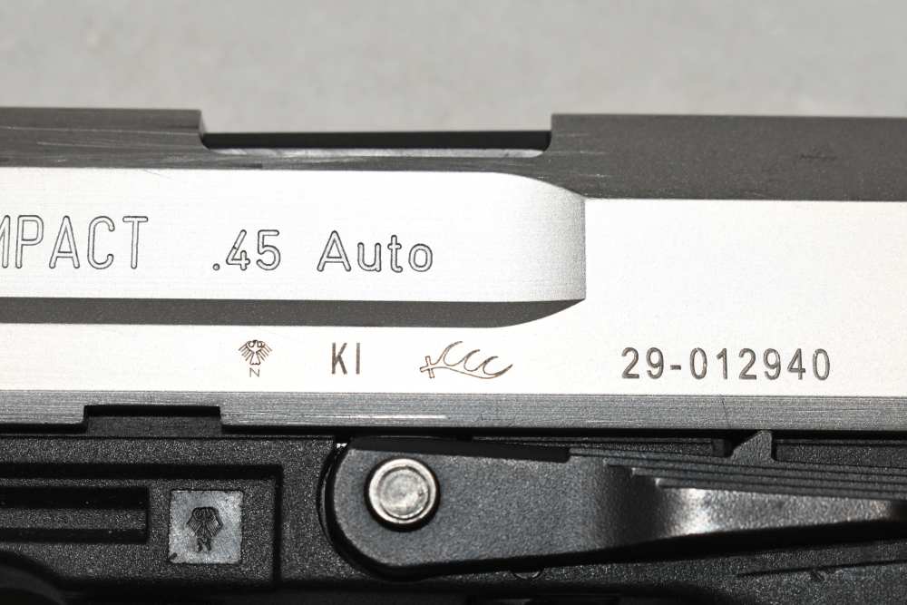 Heckler & Koch HK USP45 Compact Stainless Semi Auto Pistol 45 ACP W Case-img-21