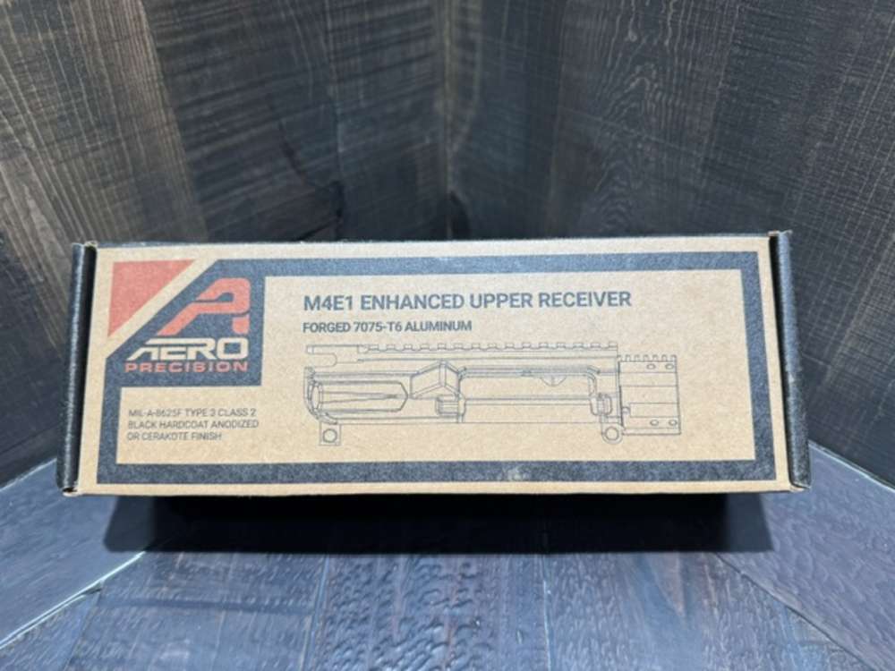 Aero Precision M4E1 AR15  Enhanced Upper Receiver - Anodized Black-img-1