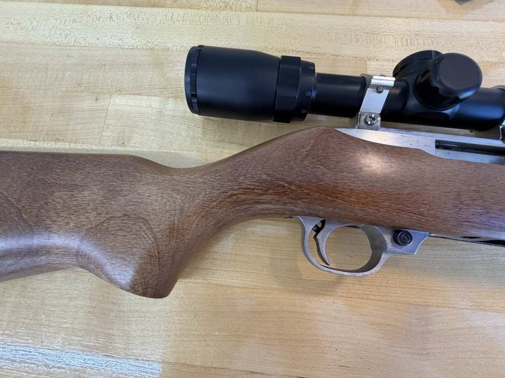 Ruger 10/22 Stainless Carbine Rifle with Bushnell Banner Scope 4-12x40mm-img-6