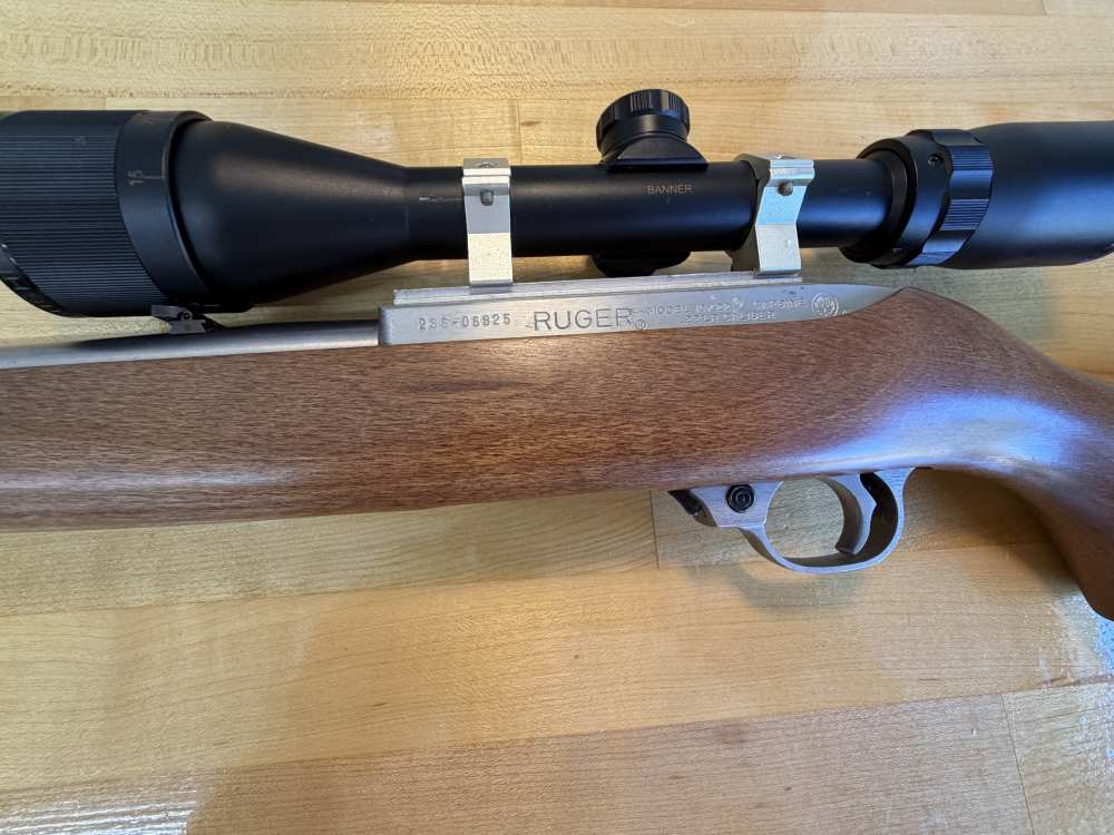 Ruger 10/22 Stainless Carbine Rifle with Bushnell Banner Scope 4-12x40mm-img-11