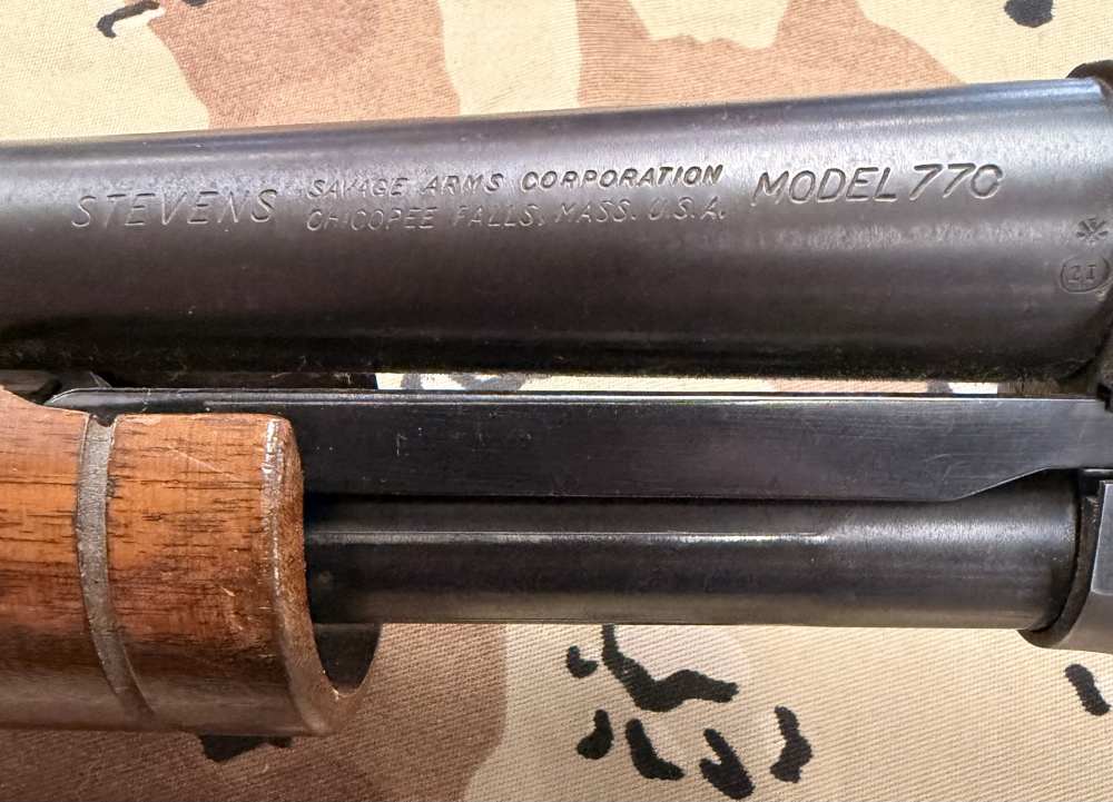 J. Stevens 70C 12Ga 28" Full Choke Pump Shotgun - Vintage-img-11