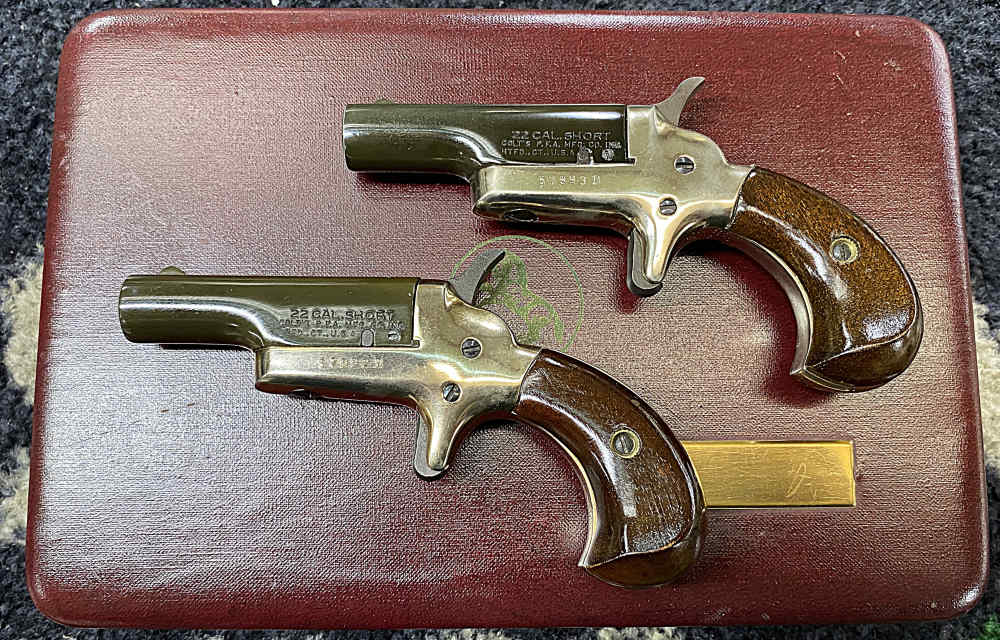 TWO USED Colt Derringer in .22 Short with a 2.5" Barrels Single Shot!!-img-0