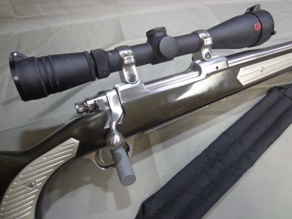 Ruger M77 Mark II, 338WinMag, Stainless, Paddle Stock - .01 Start!-img-2