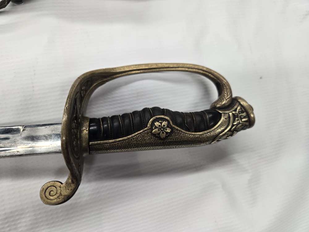 WW2 Japanese Army Officer Parade Sword-img-3