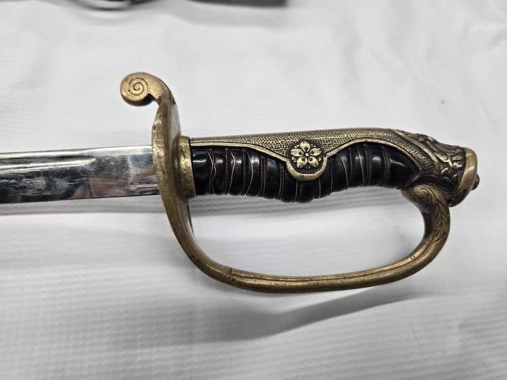 WW2 Japanese Army Officer Parade Sword-img-2