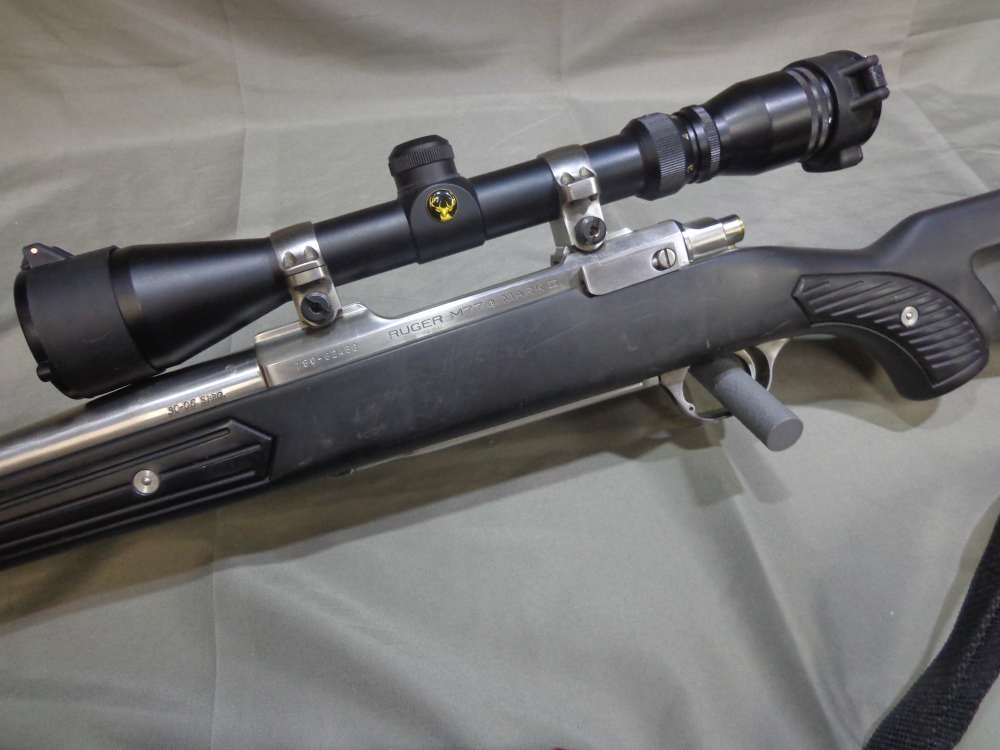 Ruger M77 Mark II 22" Stainless, 30-06, Boat Paddle Stock, .01 Start!-img-9