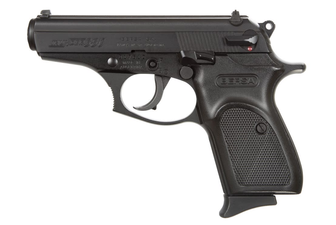 T380M8 Bersa Thunder 380 Matte ACP 3.5" 8 + 1rd Black-img-0