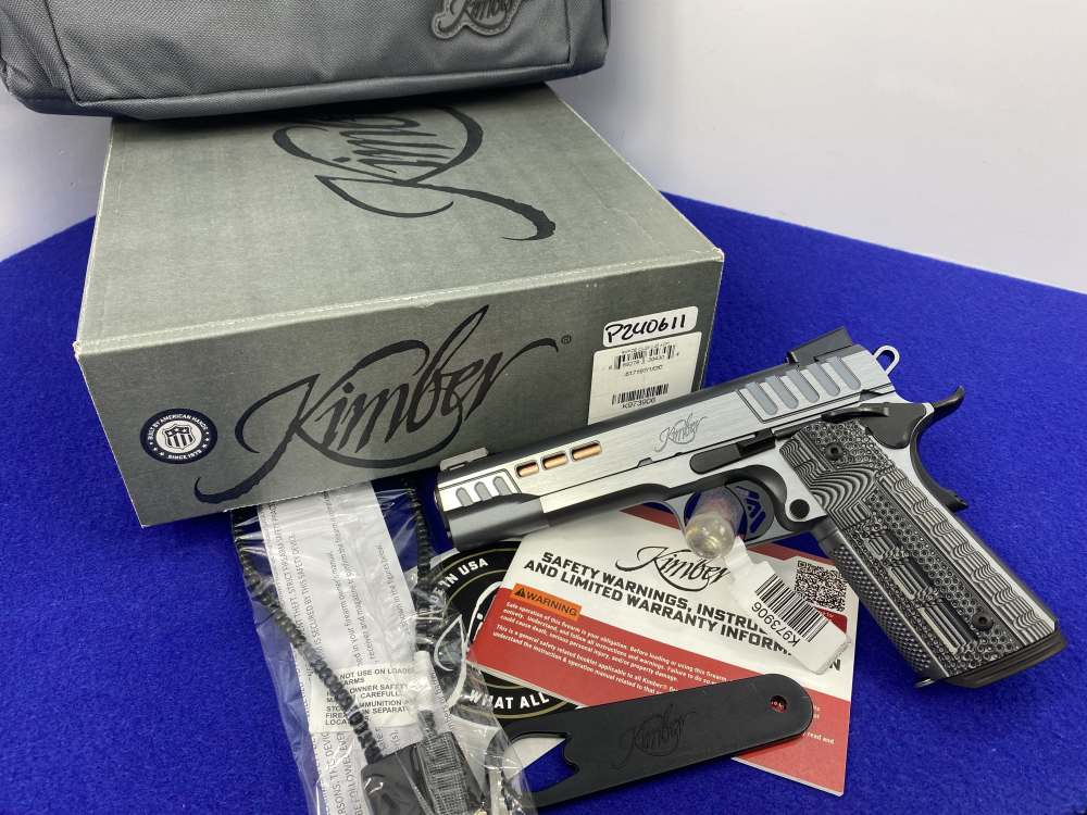 Kimber Rapide Dusk .45 ACP Custom 1911 Pistol 5" *COPPER PVD BARREL*-img-3