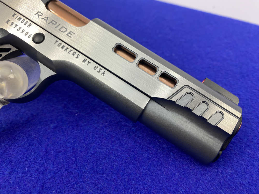 Kimber Rapide Dusk .45 ACP Custom 1911 Pistol 5" *COPPER PVD BARREL*-img-16