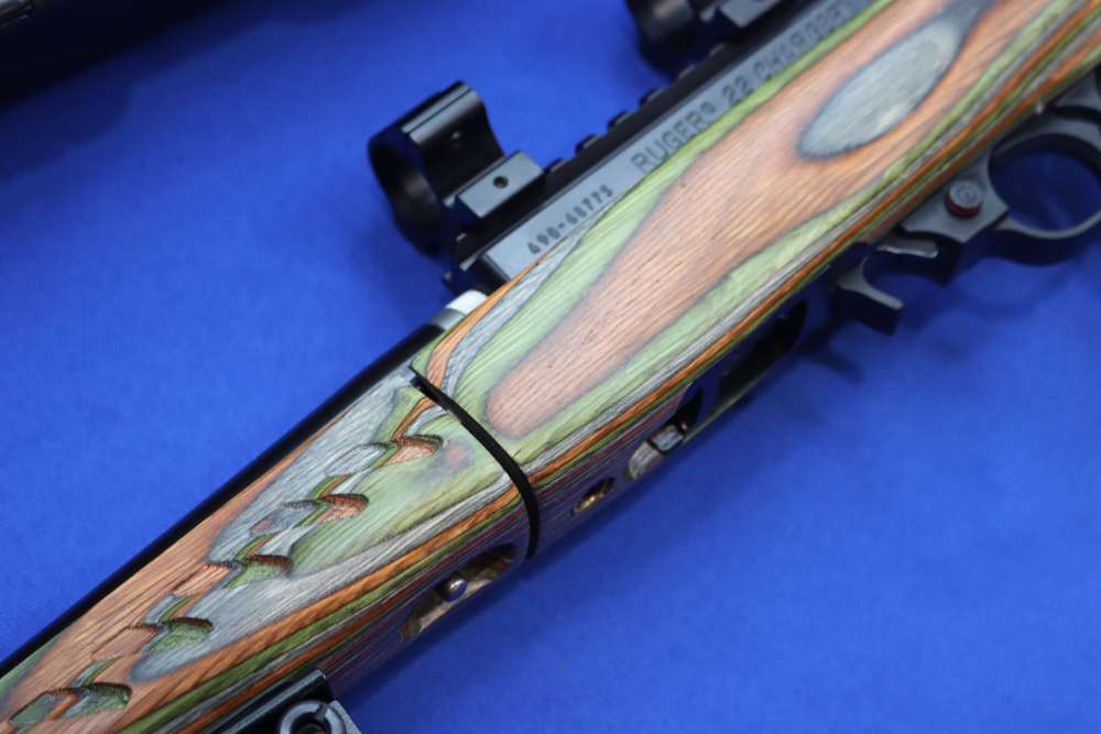 Ruger 10-22 Charger Takedown Pistol 22LR 10" Threaded Green Laminate 04918-img-9