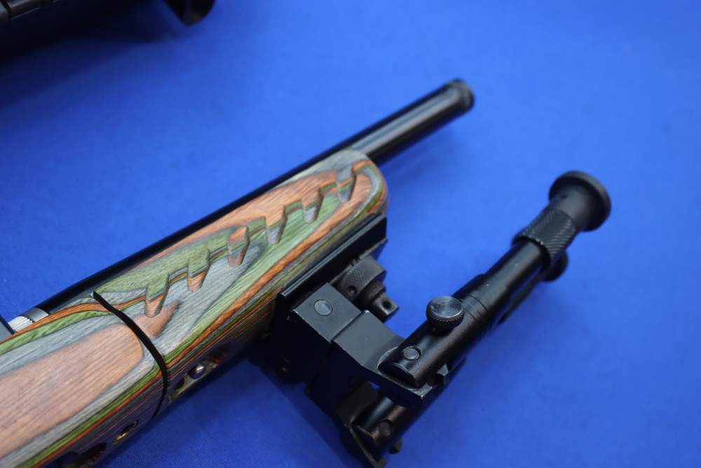 Ruger 10-22 Charger Takedown Pistol 22LR 10" Threaded Green Laminate 04918-img-2