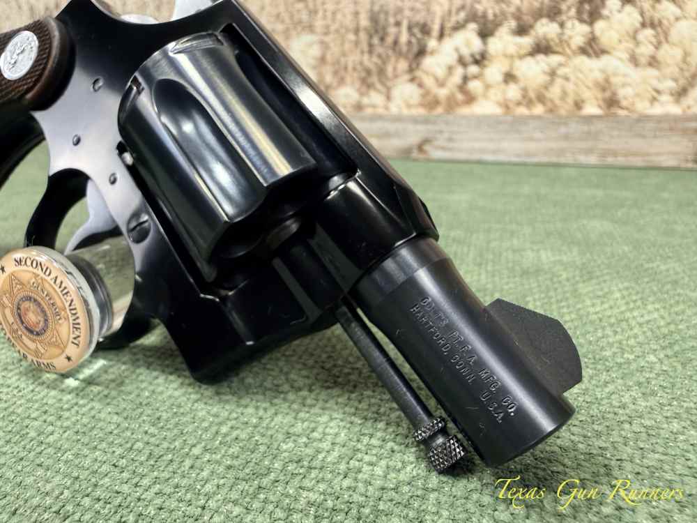 1967 Colt Cobra First Issue .38 Special 2” Lightweight Blued Revolver C&R-img-1