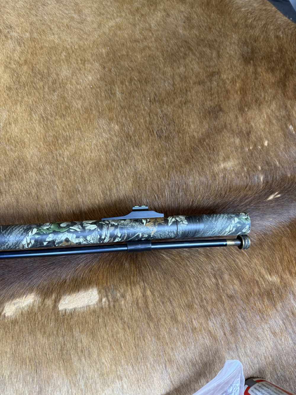 KNIGHT TK2000 12GA CAMO BLACKPOWDER MUZZLELOADING SHOTGUN W/ SHOT & WADS-img-6