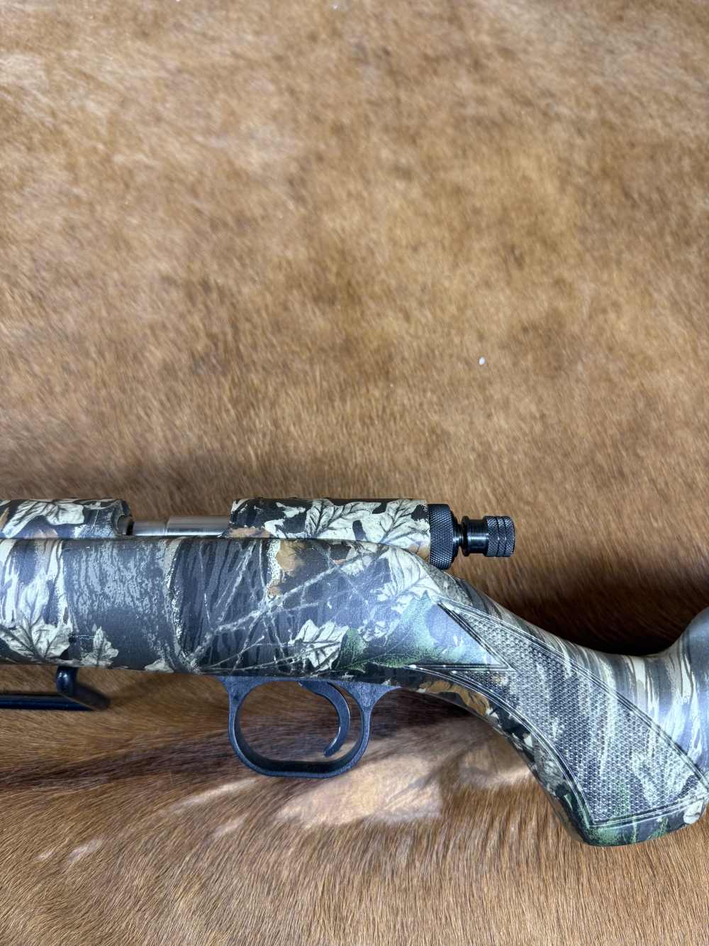 KNIGHT TK2000 12GA CAMO BLACKPOWDER MUZZLELOADING SHOTGUN W/ SHOT & WADS-img-4