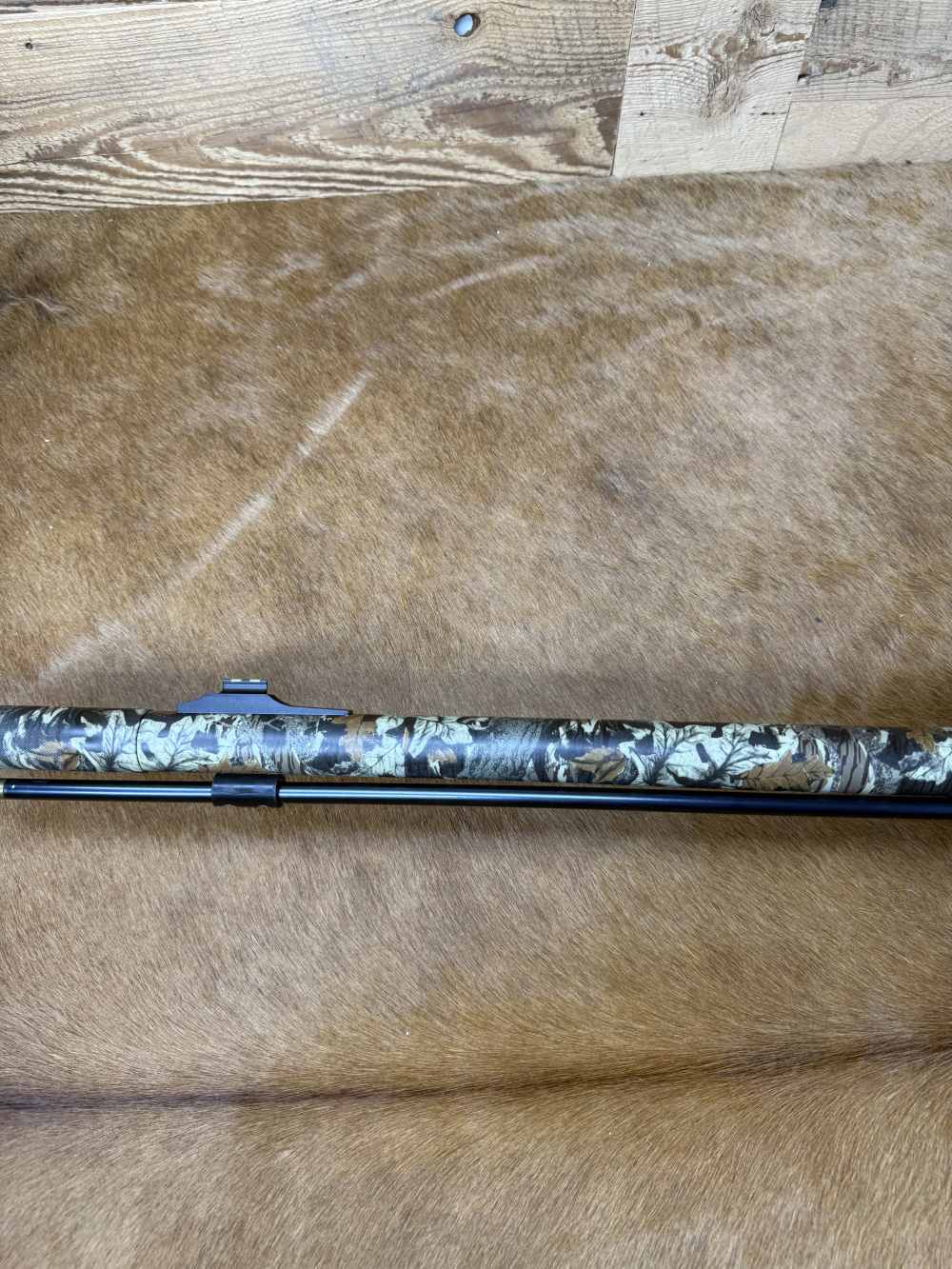 KNIGHT TK2000 12GA CAMO BLACKPOWDER MUZZLELOADING SHOTGUN W/ SHOT & WADS-img-8