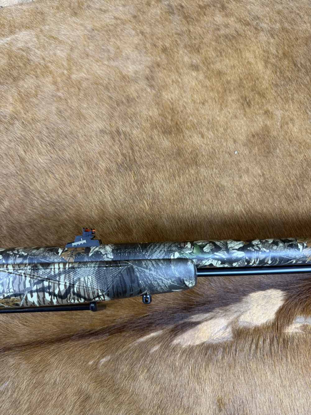 KNIGHT TK2000 12GA CAMO BLACKPOWDER MUZZLELOADING SHOTGUN W/ SHOT & WADS-img-1