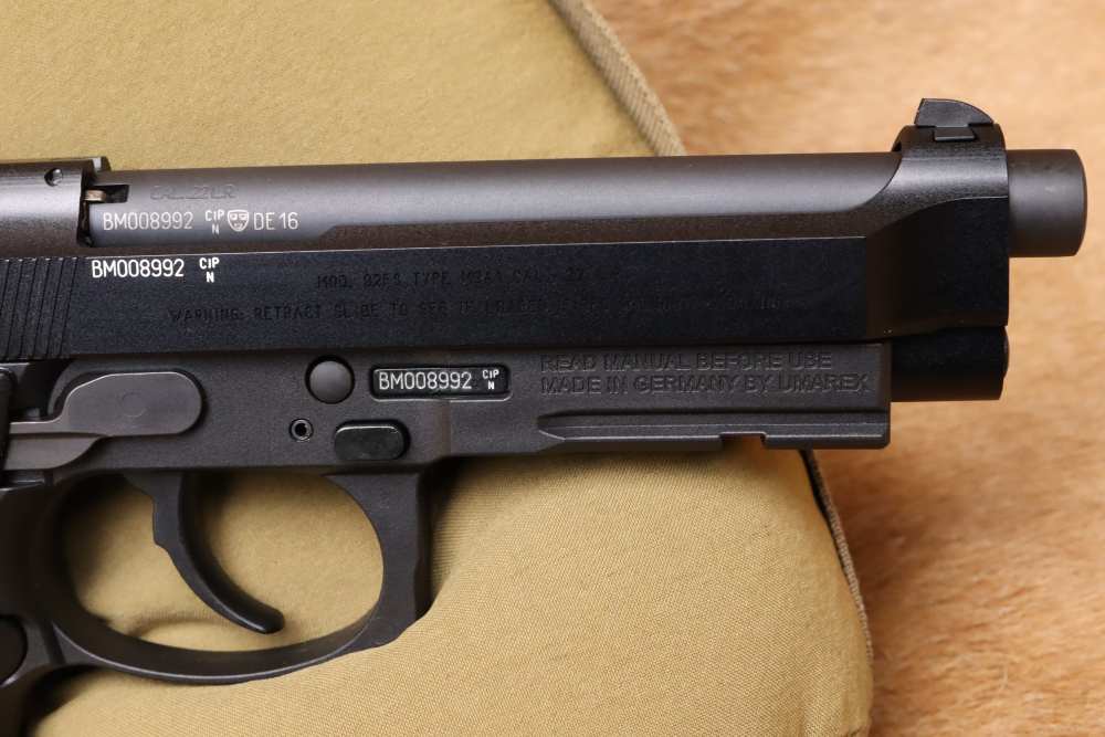 Beretta M9A1 .22LR 5.25" Semi-Automatic (DA/SA) Pistol-img-4