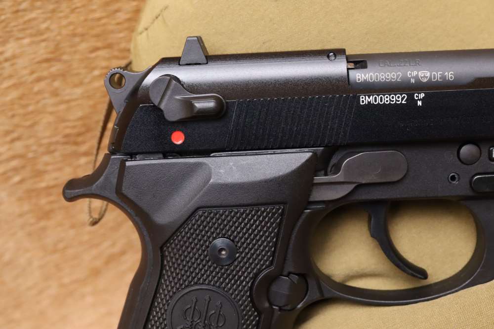 Beretta M9A1 .22LR 5.25" Semi-Automatic (DA/SA) Pistol-img-3