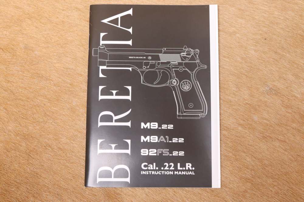 Beretta M9A1 .22LR 5.25" Semi-Automatic (DA/SA) Pistol-img-22