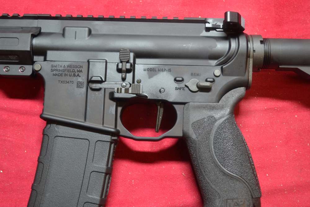 Smith & Wesson M&P15 AXE Pistol 300BlkOut 8"Threaded Barrel.-img-6