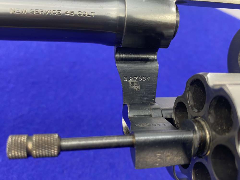 Colt New Service Target FLATTOP 1928 .45Colt 7.5" *HIGH CONDITION PRE WWII*-img-31