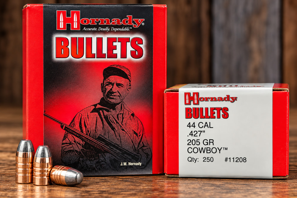Hornady Cowboy Bullets .44 Cal .427" 205 Grain-img-0