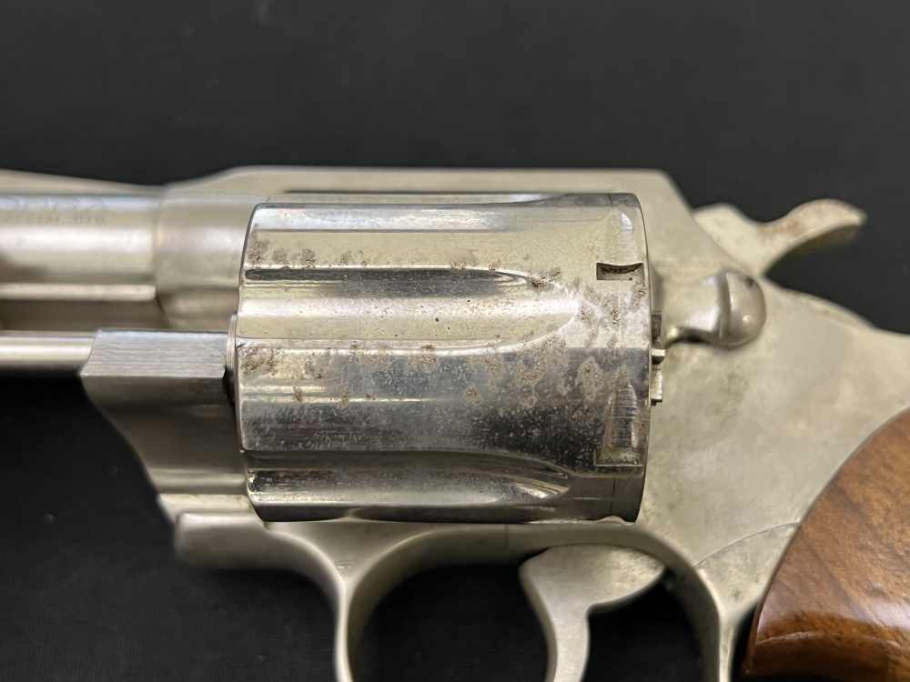 Colt Cobra 38 spl DA/SA nickel finish -img-8