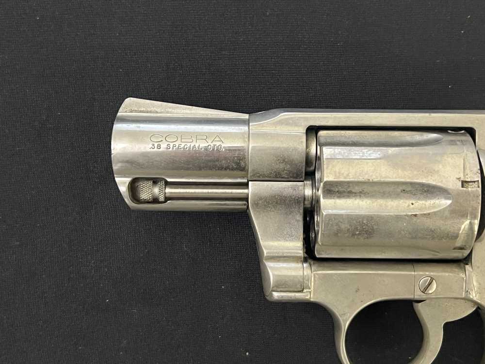 Colt Cobra 38 spl DA/SA nickel finish -img-2