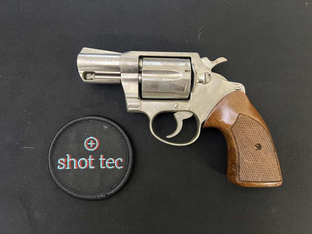 Colt Cobra 38 spl DA/SA nickel finish -img-0