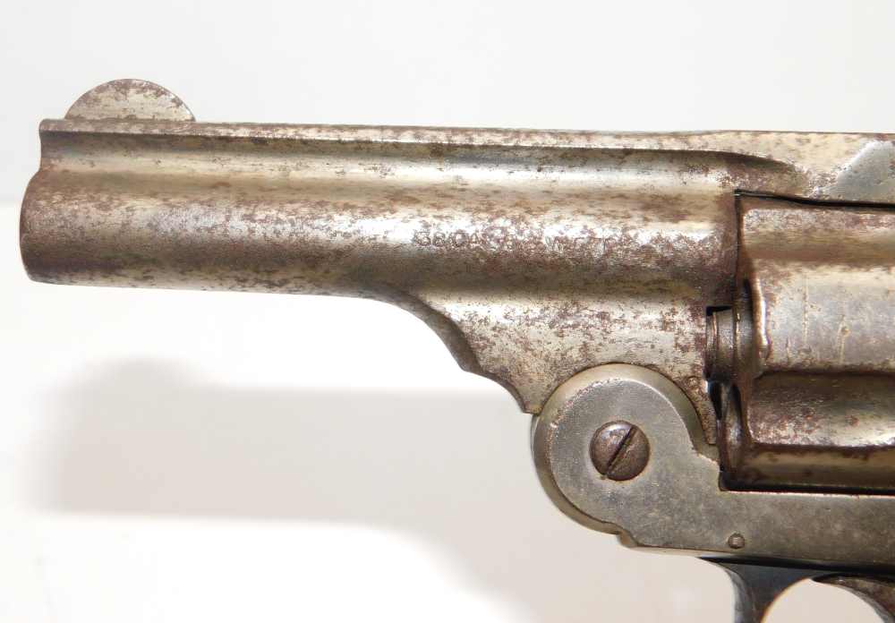 Harrington & Richardson Hammerless .38 S&W Cal. Top Break Revolver Used NR-img-5