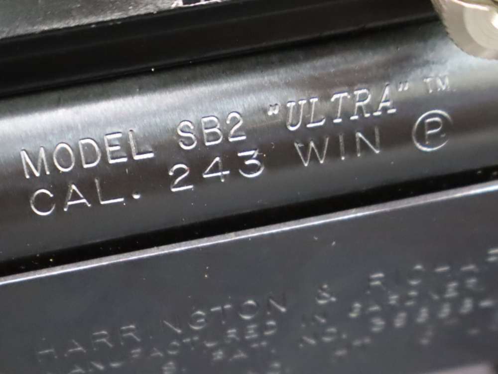 HARRINGTON & RICHARDSON MODEL SB2 ULTRA .243 WIN H&R PENNY!-img-24