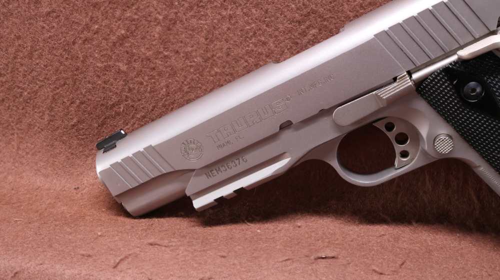 Taurus PT 1911 AR 45 ACP Semi 5" BRL 2x 8 Rd Safeties EXC Bore-img-14