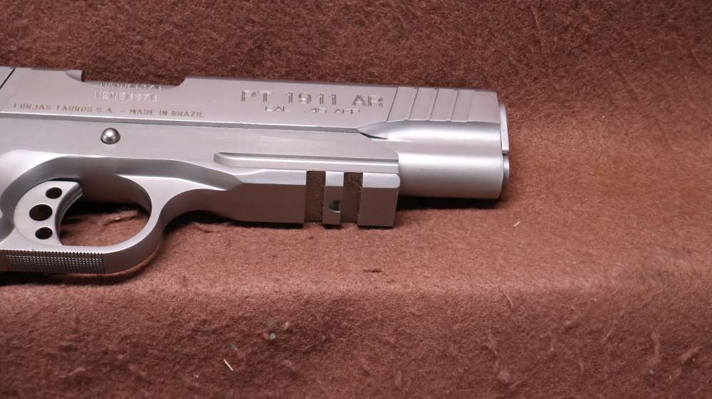 Taurus PT 1911 AR 45 ACP Semi 5" BRL 2x 8 Rd Safeties EXC Bore-img-10