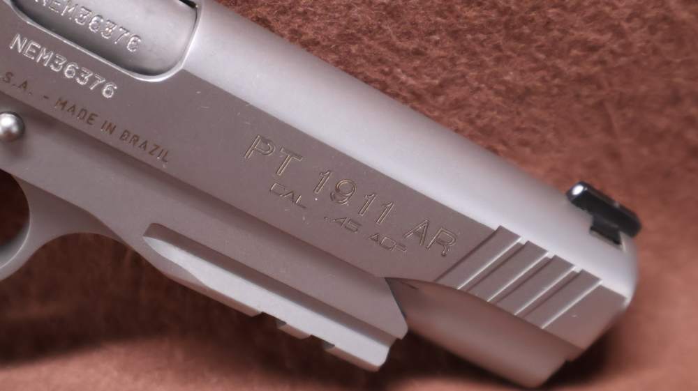 Taurus PT 1911 AR 45 ACP Semi 5" BRL 2x 8 Rd Safeties EXC Bore-img-6